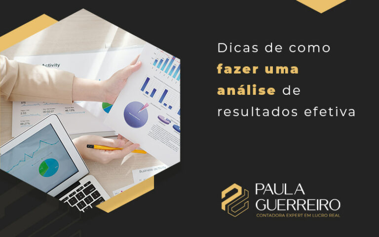 análises de resultados